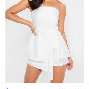 MISSGUIDED SKORT ROMPER